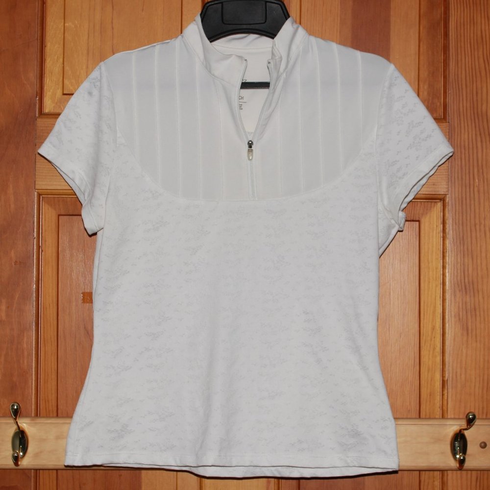 Lopez "Desert Dry" Textured Print Athletic Pullover Top
